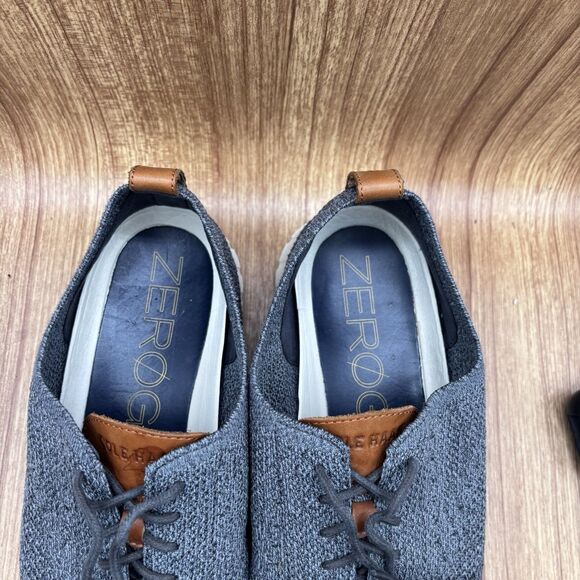 Cole Haan Gray Zerogrand Stitchlite Wingtip Oxford Dress Shoe C27692 Men Size 13 main image 9